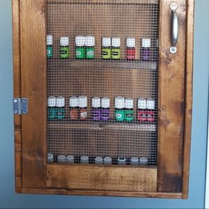 Essential oil cabinets